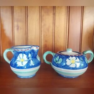 Made in Italy sugar and creamer